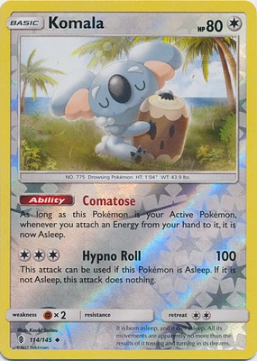 Komala - 114/145 - Uncommon - Reverse Holo