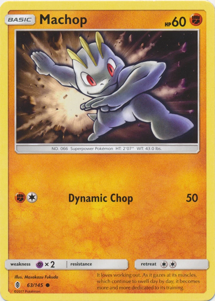 Machop - 63/145 - Common