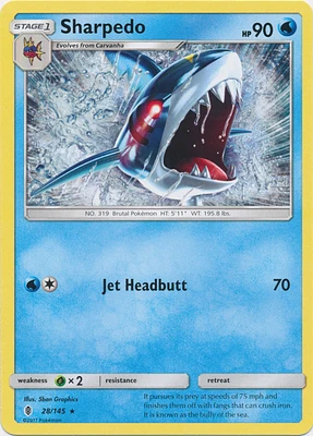 Sharpedo - 28/145