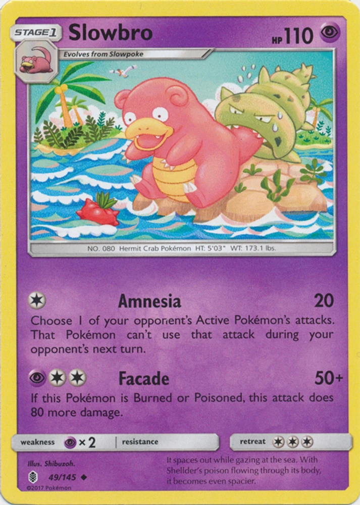 Slowbro - 49/145 - Uncommon