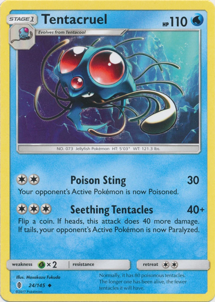 Tentacruel - 24/145 - Uncommon