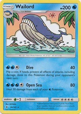 Wailord - 30/145 - Rare