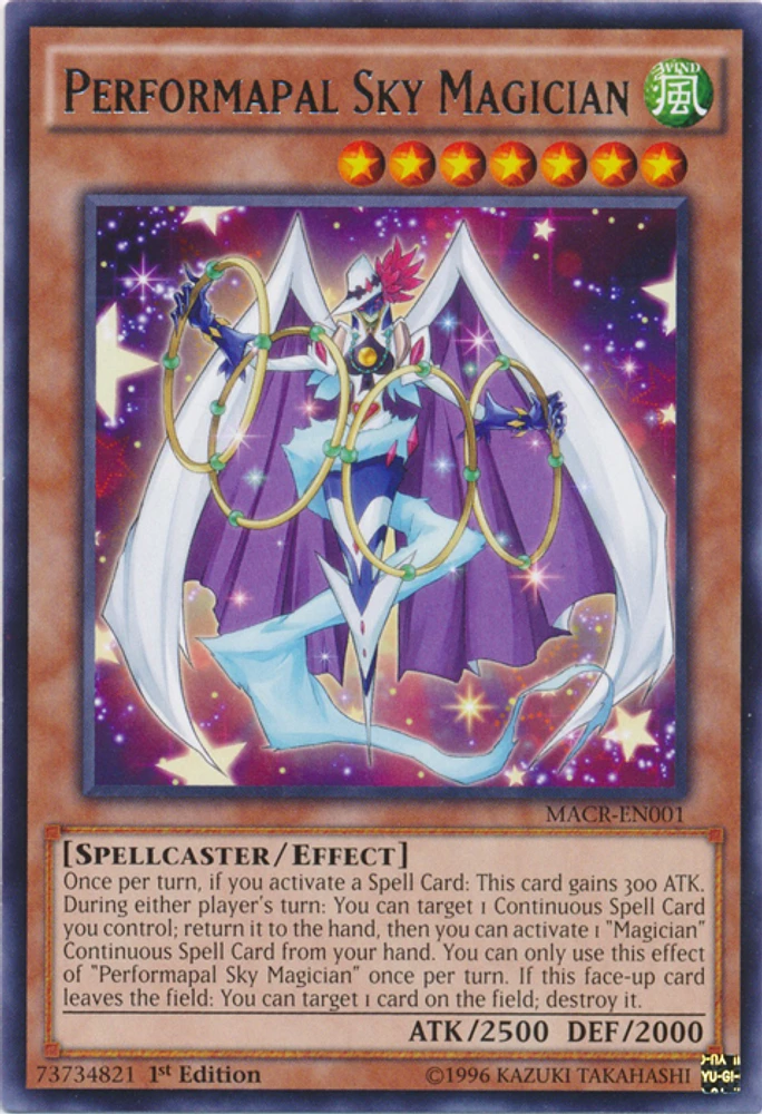 Performapal Sky Magician - MACR-EN001 - Rare