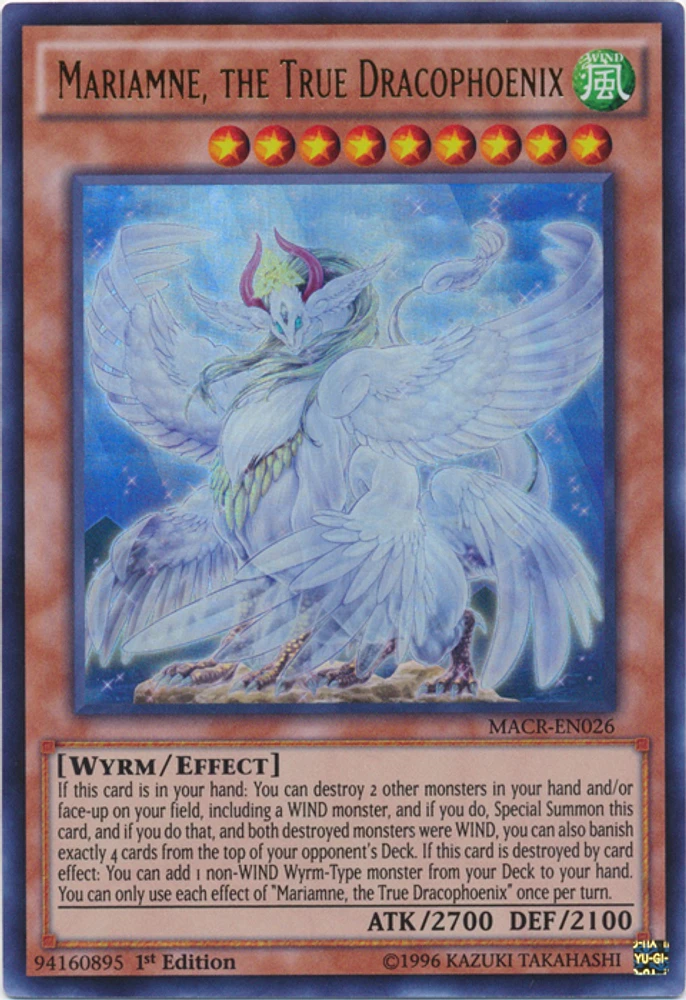 Mariamne, the True Dracophoenix - MACR-EN026 - Ultra Rare