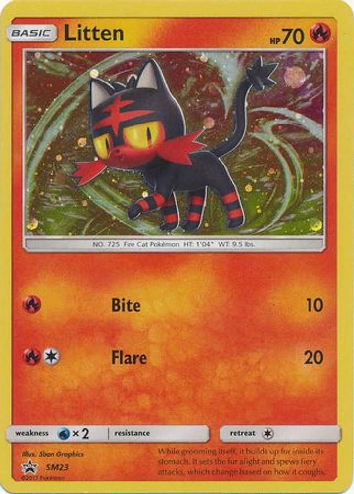 Litten - SM23 - Promo - SM Black Star Promo