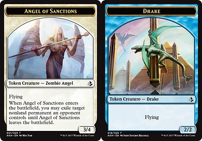 Angel of Sanctions Token // Drake Token
