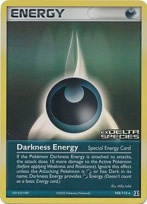 Darkness Energy - 103/113 - Rare - Reverse Holo