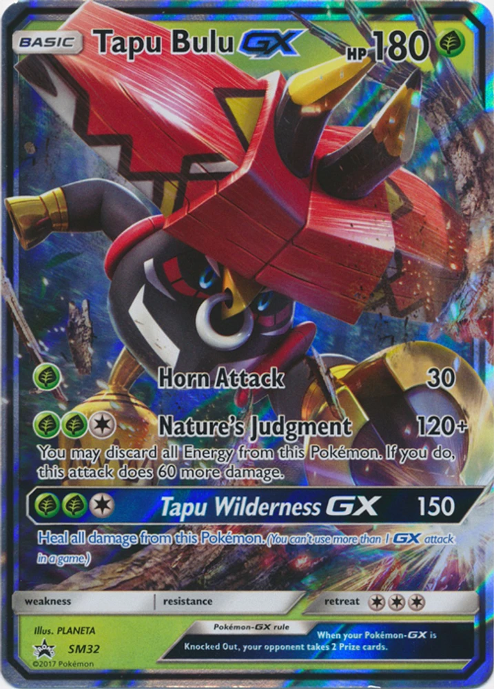 Tapu Bulu-GX - SM32 - SM Black Star Promos