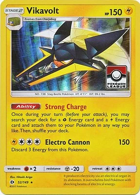 Vikavolt - 52/149 - Holo - Toy R Us League Promo