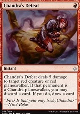 Chandra's Defeat - Foil