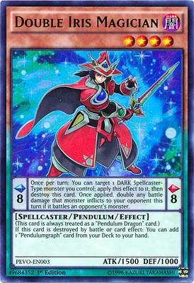 Double Iris Magician - PEVO-EN003 - Ultra Rare - 1st Edition