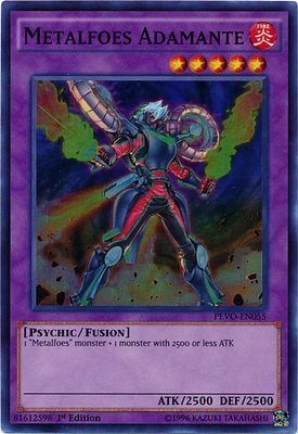 Metalfoes Adamante - PEVO-EN055 - Super Rare - 1st Edition