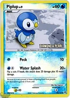 Piplup - 93/130 - Reverse Holo Promo - 2008 Burger King Campaign Exclusive