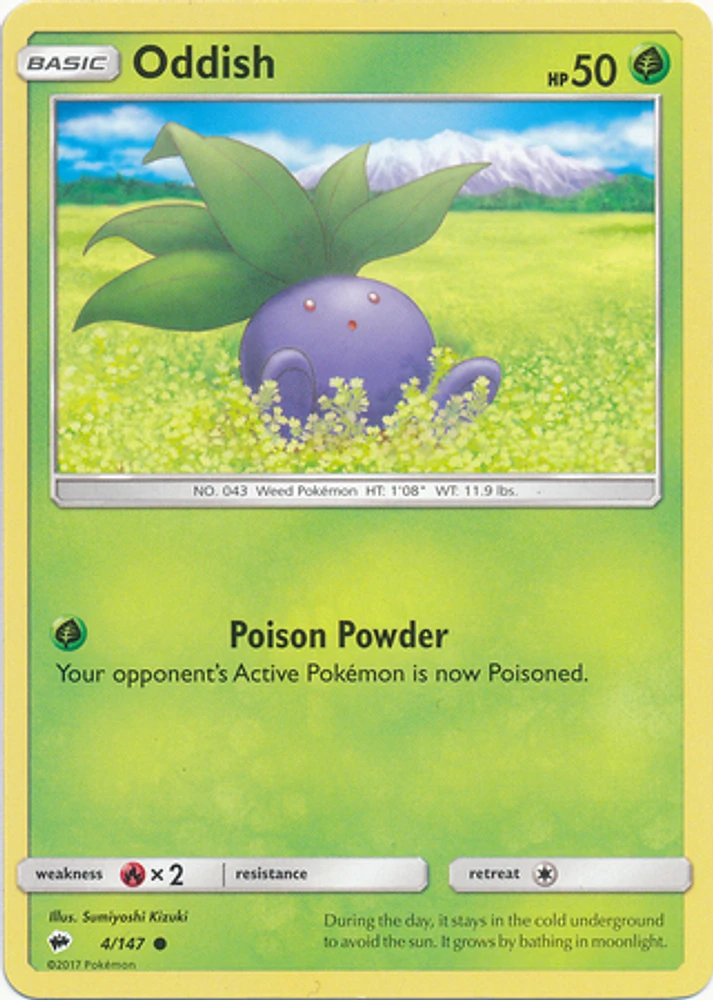 Oddish - 4/147 Common