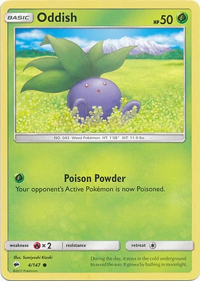 Oddish - 4/147 Common