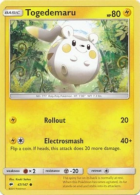 Togedemaru - 47/147 Common