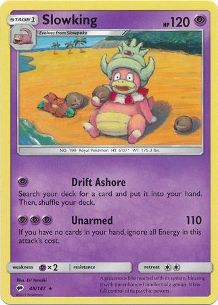 Slowking - 48/147 - Rare