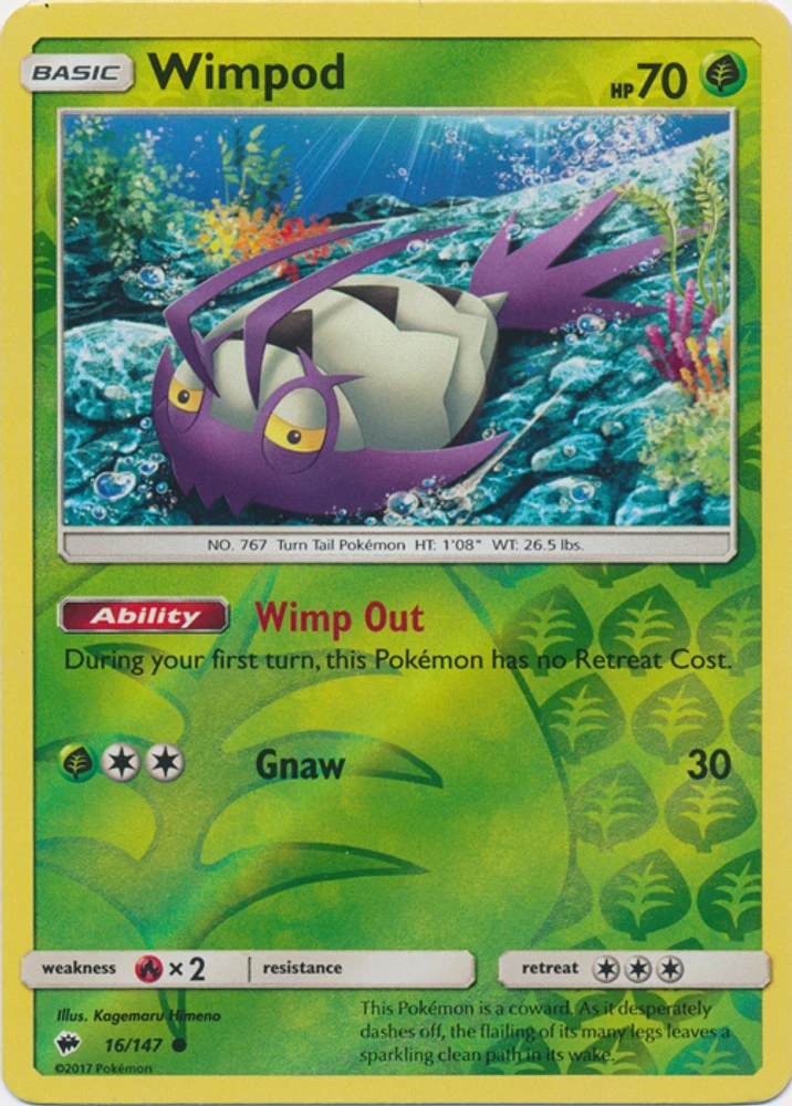 Wimpod - 16/147 Common Reverse Holo