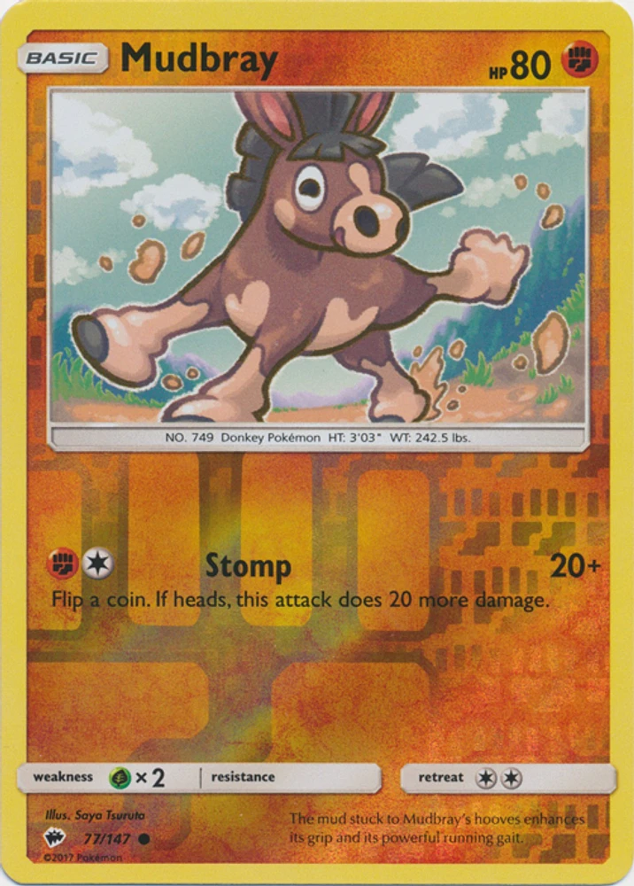 Mudbray - 77/147 Common Reverse Holo