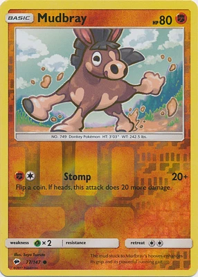 Mudbray - 77/147 Common Reverse Holo