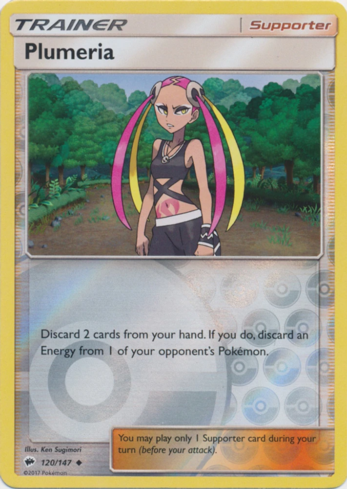 Plumeria - 120/147 Uncommon Reverse Holo