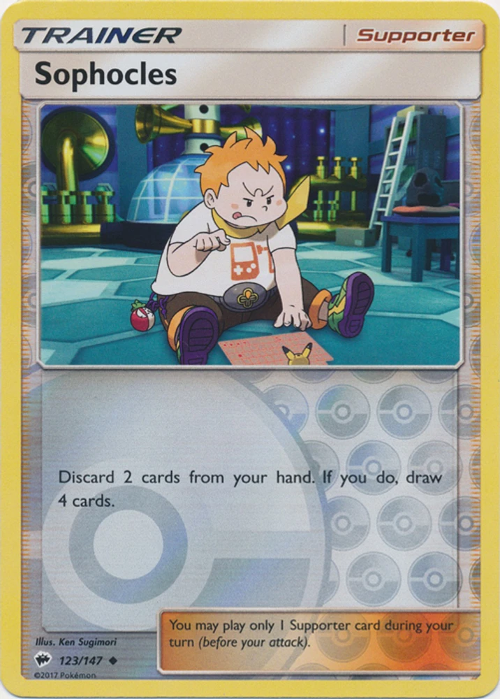 Sophocles - 123/147 Uncommon Reverse Holo