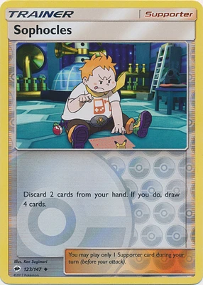 Sophocles - 123/147 Uncommon Reverse Holo