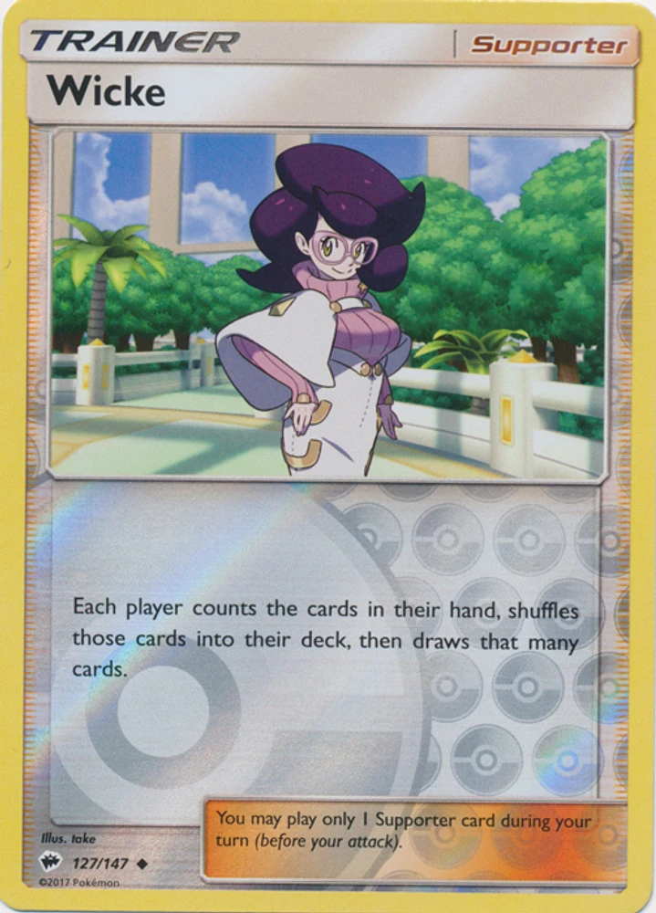 Wicke - 127/147 Uncommon Reverse Holo