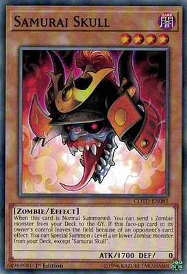 Samurai Skull - COTD-EN081 - Common