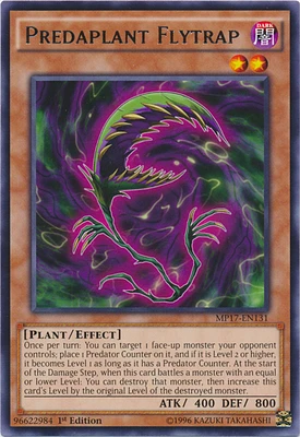 Predaplant Flytrap - MP17-EN131 - Rare - 1st Edition