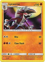 Lycanroc - 30/30 Uncommon Holo