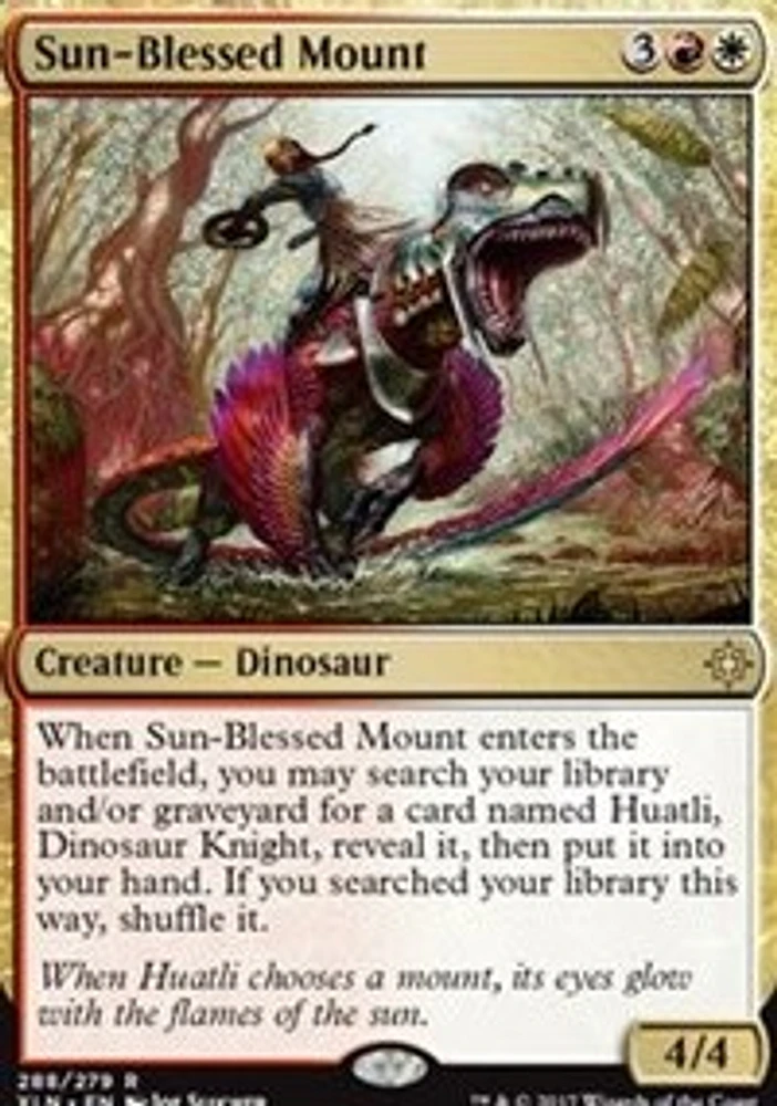 Sun-Blessed Mount - Planeswalker Deck Exclusive