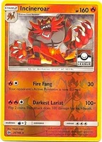 Incineroar - 26/149 - Pokemon League Promo