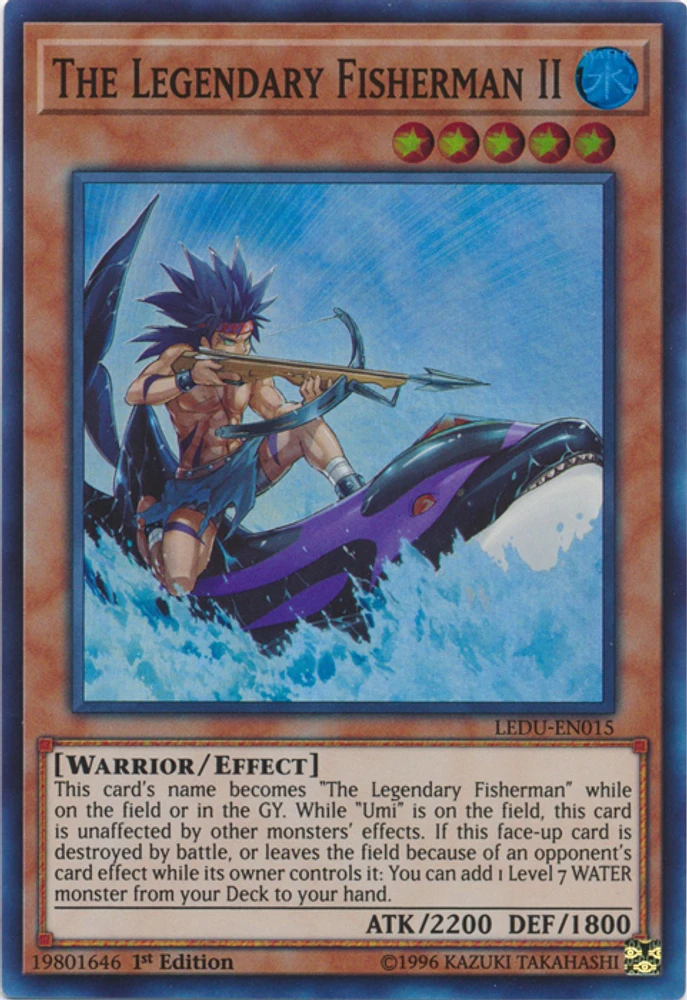 The Legendary Fisherman II - LEDU-EN015 - Super Rare - 1st Edition