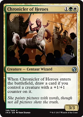 Chronicler of Heroes