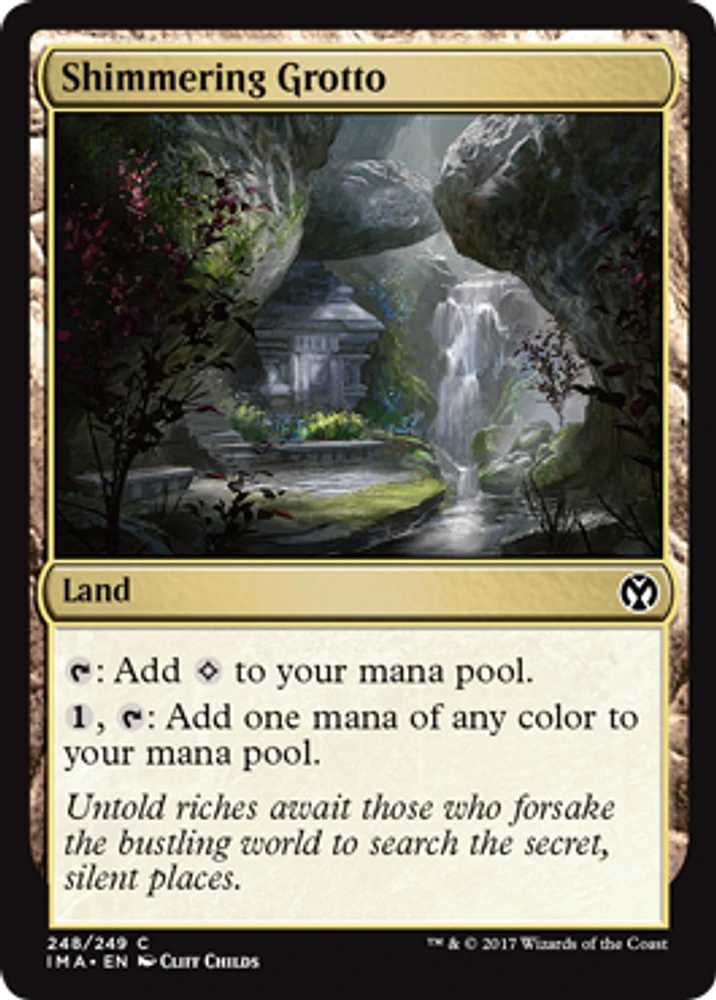 Shimmering Grotto - Foil