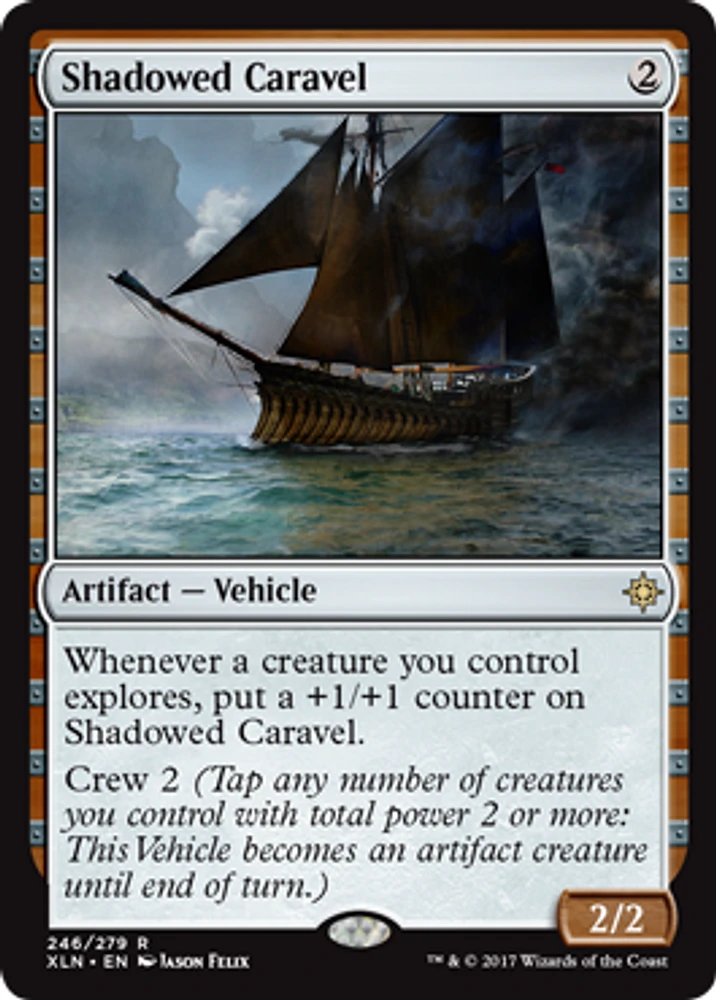 Shadowed Caravel