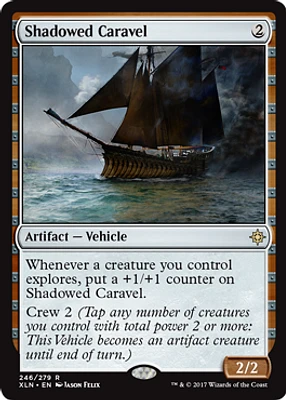 Shadowed Caravel