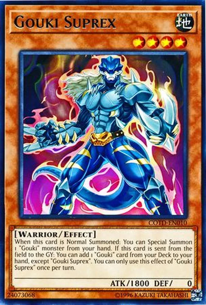 Gouki Suprex - COTD-EN010 - Rare - Unlimited Edition