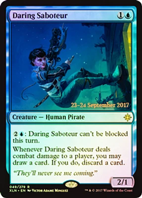 Daring Saboteur - Foil - Prerelease Promo