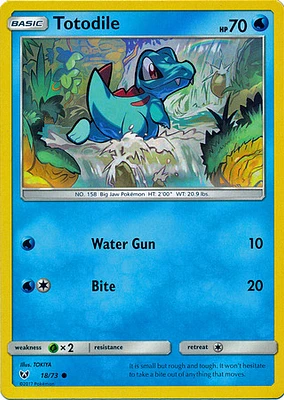 Totodile - 18/73 - Common