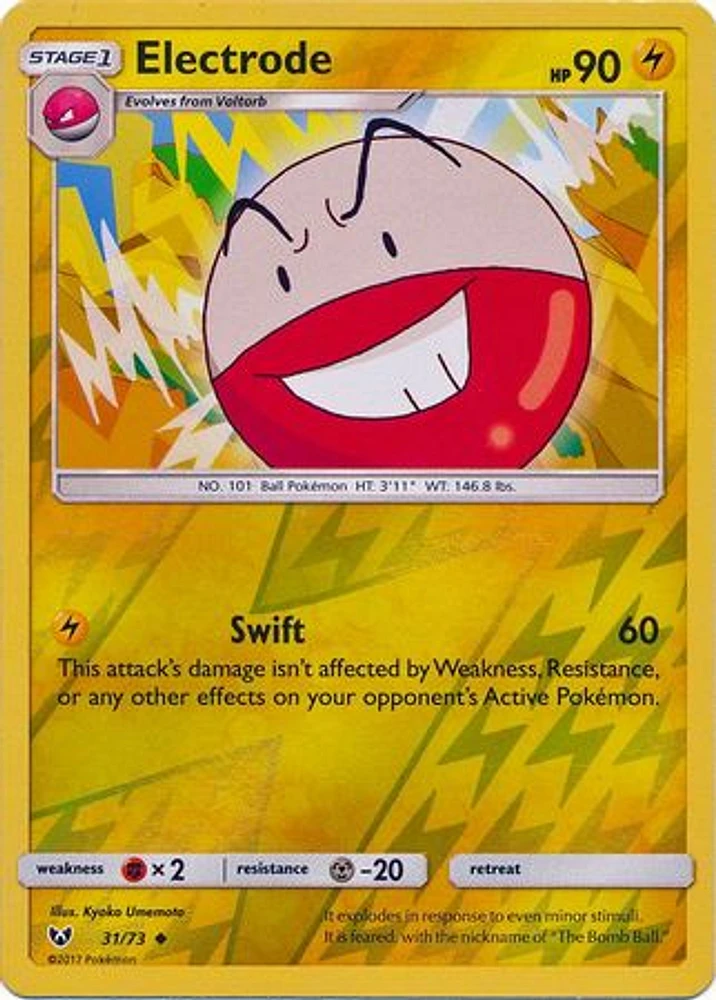 Electrode - 31/73 - Uncommon - Reverse Holo