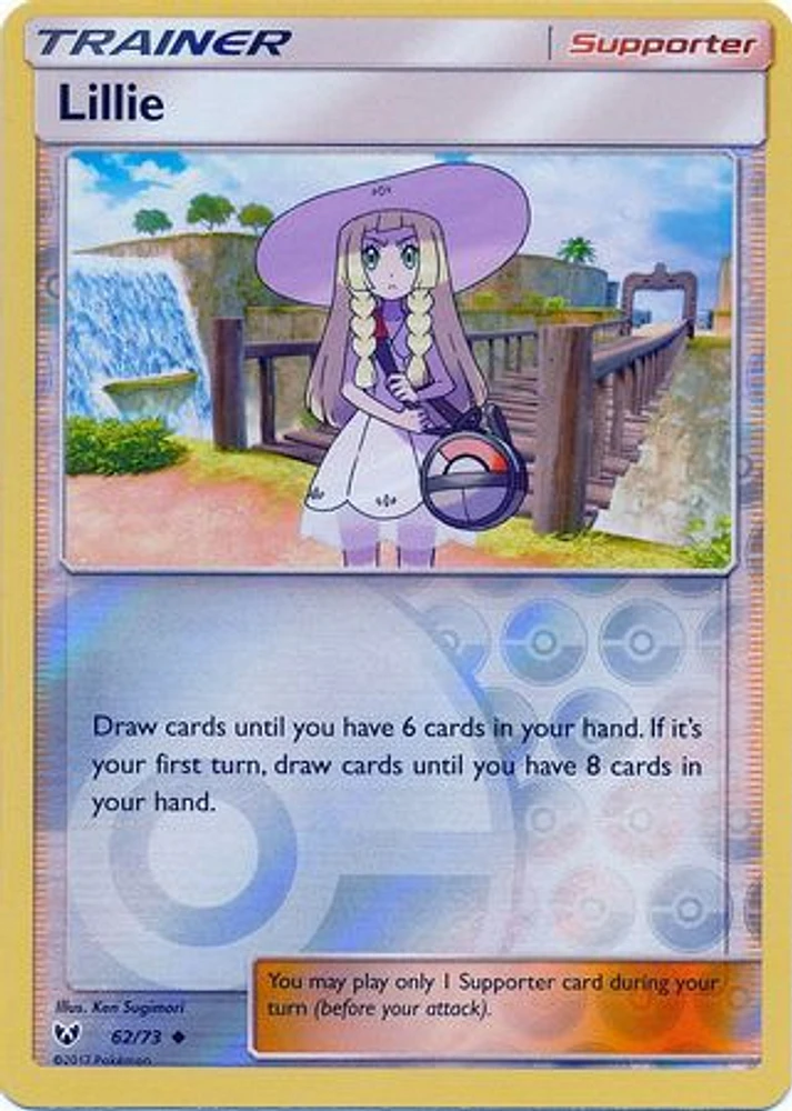 Lillie - 62/73 - Uncommon - Reverse Holo