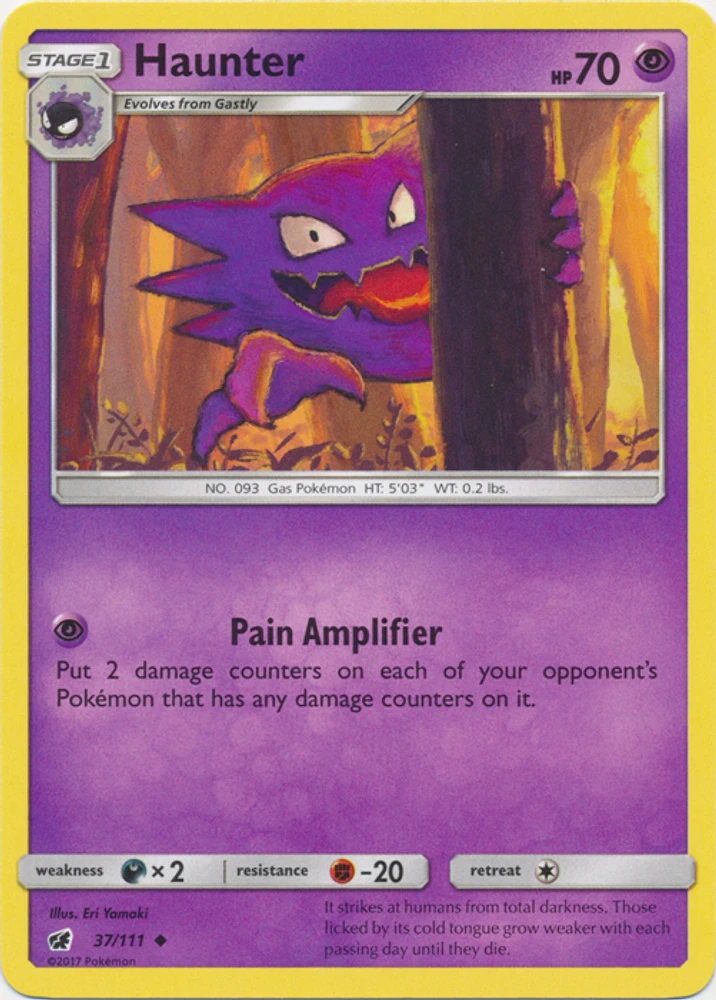 Haunter - 37/111 - Uncommon