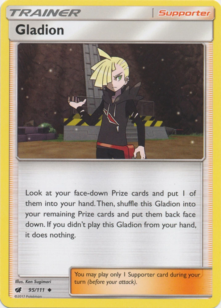 Gladion - 95/111 - Uncommon