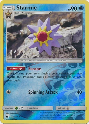 Starmie - 16/111 - Rare - Reverse Holo