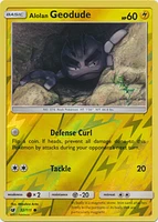 Alolan Geodude - 32/111 - Common - Reverse Holo