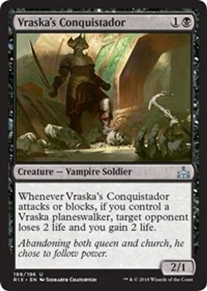 Vraska's Conquistador - Planeswalker Deck Exclusive