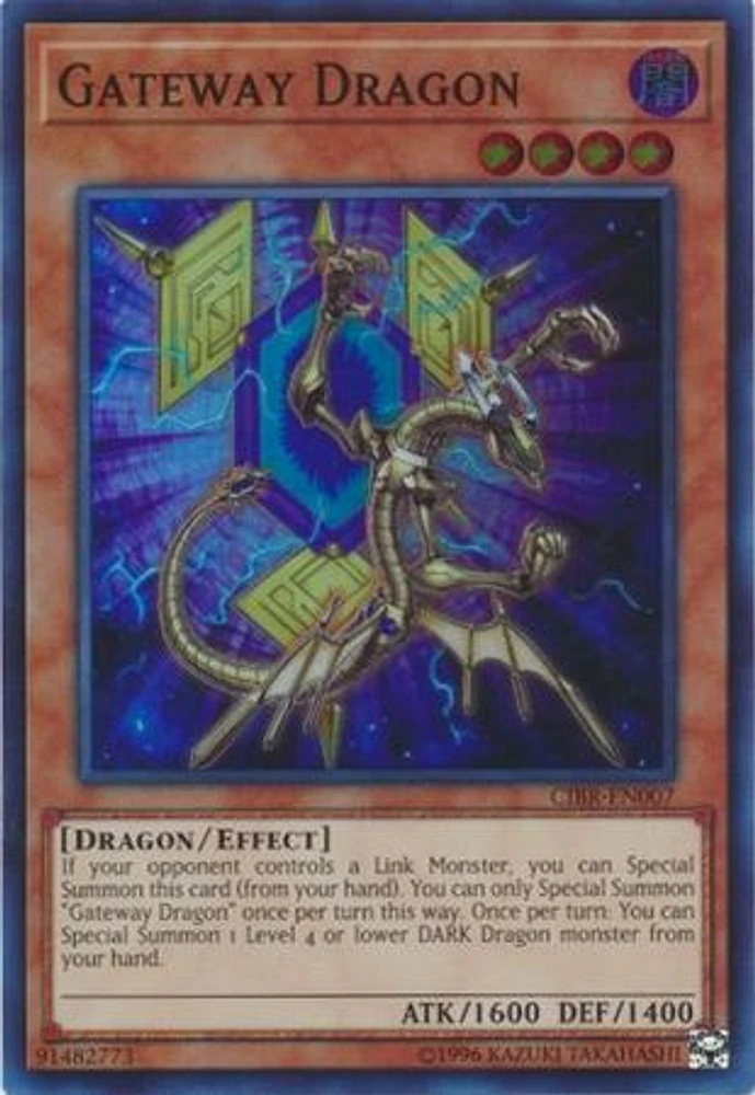 Gateway Dragon - CIBR-EN007 - Super Rare - Unlimited Edition