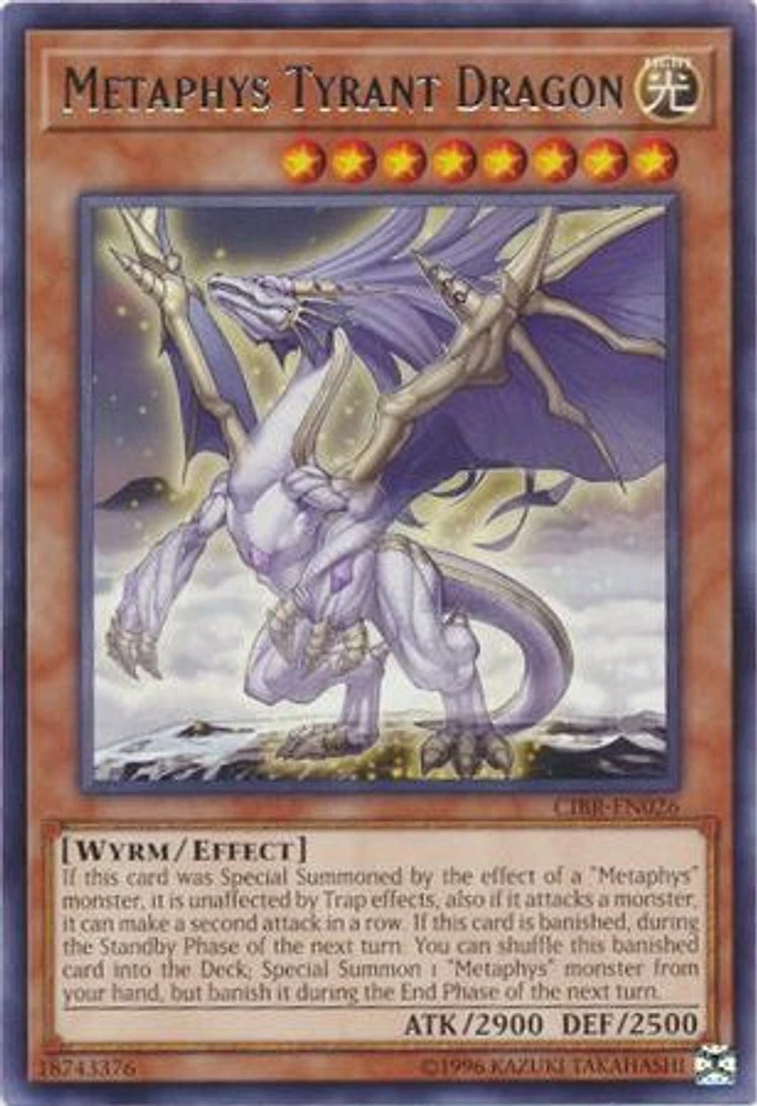 Metaphys Tyrant Dragon - CIBR-EN026 - Rare